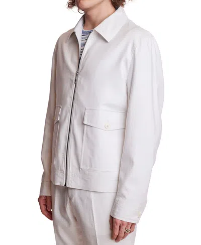 Paisley & Gray Men's Zip-front Bomber Jacket In Red