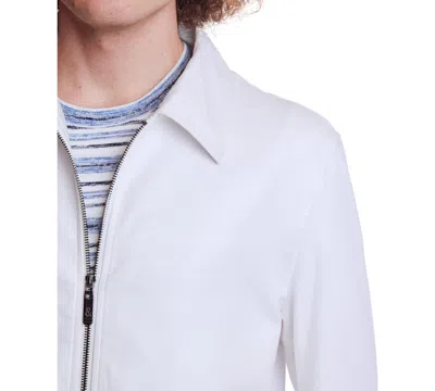 Paisley & Gray Men's Zip-front Bomber Jacket In Red