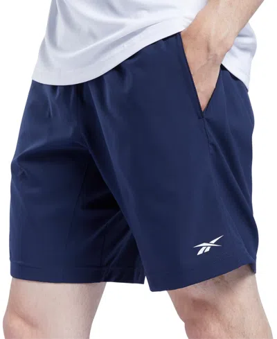 Reebok Training Essentials Utility Shorts In Blue