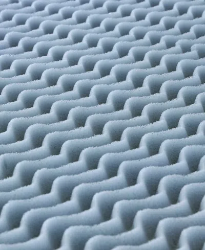 Comfort Tech 2" Convoluted Tranquility Foam Mattress Topper, Twin Xl