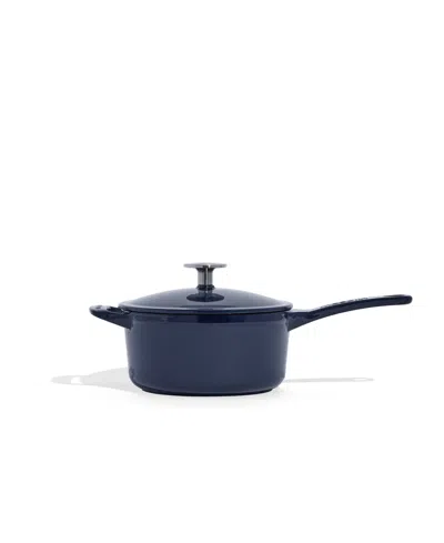 Made In Enameled Cast Iron 2-quarts Saucepan With Lid
