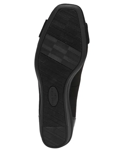 Anne Klein Women's Wyatt Buckle Wedge Pumps In Black