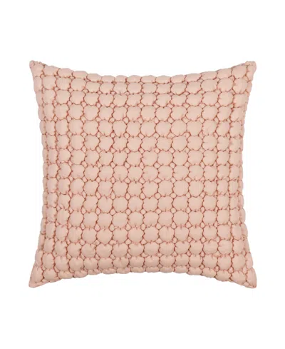 J By J Queen Bold Cloud Puff Quilted Decorative Pillow, 20" X 20"