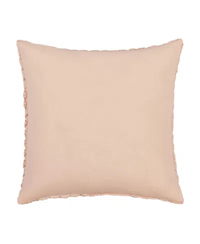 J By J Queen Bold Cloud Puff Quilted Decorative Pillow, 20" X 20"