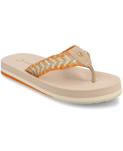 Journee Collection Womens Eloddie Flip-flops