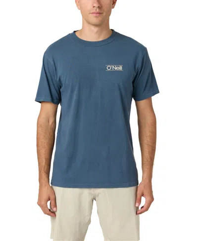 O'neill Men's Parallel Lines T-shirt In Blue
