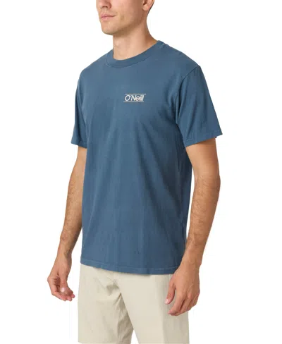 O'neill Men's Parallel Lines T-shirt In Blue