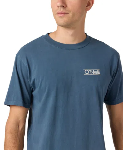 O'neill Men's Parallel Lines T-shirt In Blue