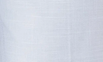 Victor Emmanuel Vince Flat Front Texture Stretch Dress Pants In Blue