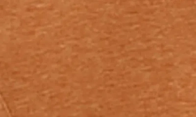 Wishlist Short Sleeve Melange Knit Romper In Orange