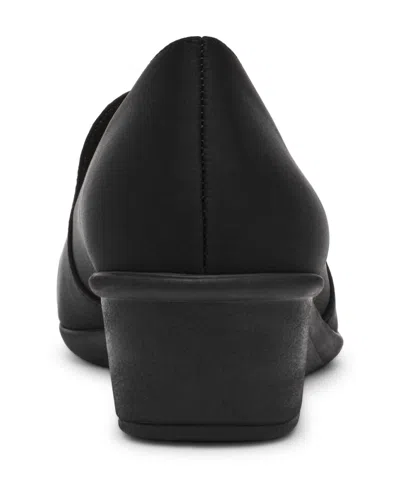 Anne Klein Women's Wendell Slip On Wedge Loafers In Black