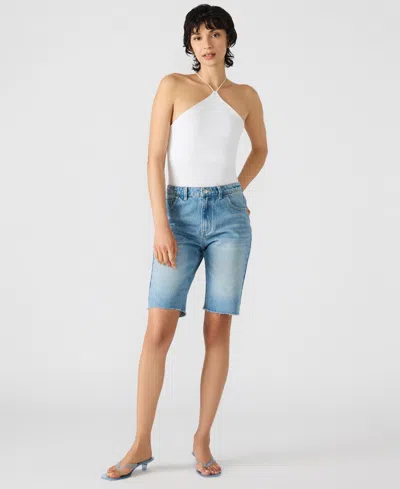 Steve Madden Women's Linnie Sleeveless Halter Top In White