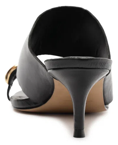 Arezzo Women's Kendall Mid Stiletto Slip-on Sandals In Black