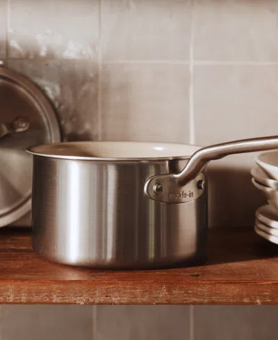 Made In Ceramiclad 2 Qt. Nonstick Saucepan And Lid