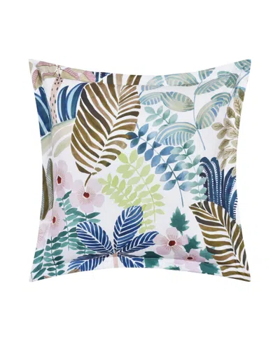 J By J Queen Bold Rainforest Decorative Pillow, 18" X 18"