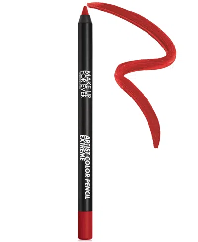 Make Up For Ever Artist Color Pencil Extreme Waterproof Lip Liner In Red