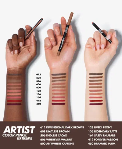 Make Up For Ever Artist Color Pencil Extreme Waterproof Lip Liner In Red