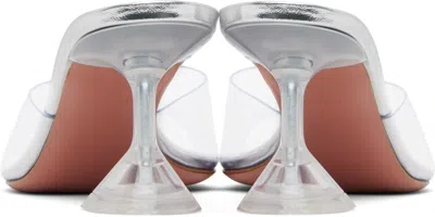 Amina Muaddi Lupita Glass M In Transparent