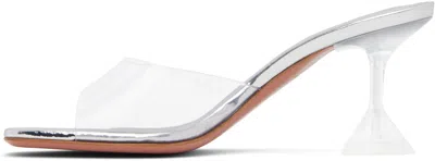 Amina Muaddi Lupita Glass M In Transparent