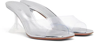 Amina Muaddi Lupita Glass M In Transparent