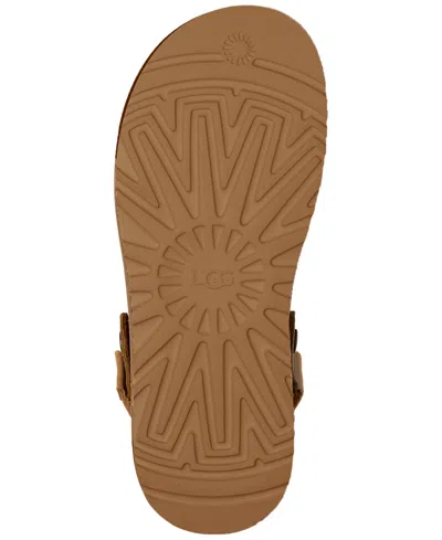 Ugg Suede Slip-on Mules With Adjustable Back Strap In Brown