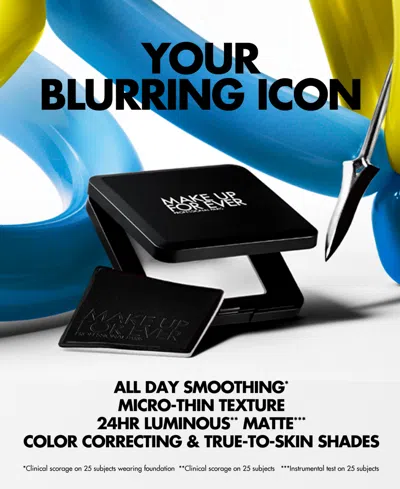 Make Up For Ever Hd Skin Blurring & Perfecting Pressed Powder, 0.35 Oz.