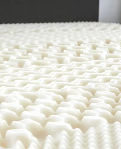 Comfort Tech 1.5" 7-zone Memory Foam Mattress Topper, Twin