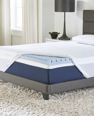 Comfort Tech 2" Convoluted Tranquility Foam Mattress Topper, King