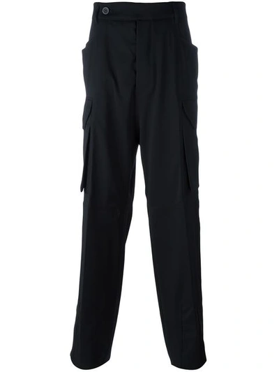 Rick Owens Tailored Cargo Pants In Black