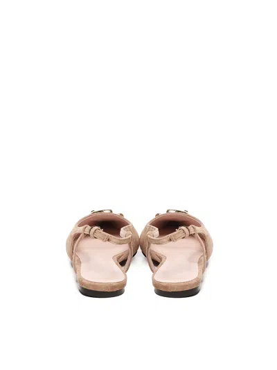 Coccinelle C-me Flat Slingback In Suede