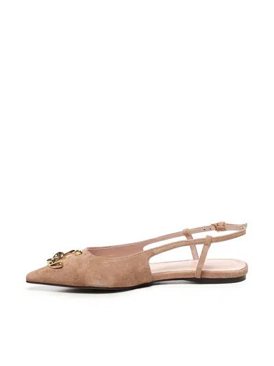 Coccinelle C-me Flat Slingback In Suede