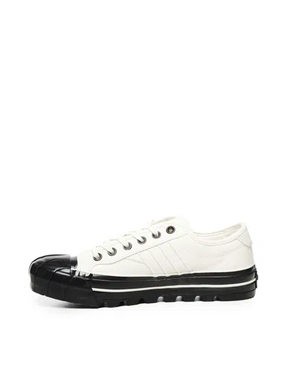 Pro-keds Intrepid Lace-up Rubber-toe Trainers In White