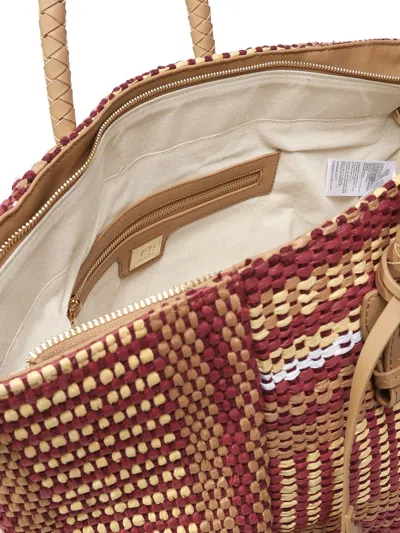 V73 Stefanie Woven Tote Bag