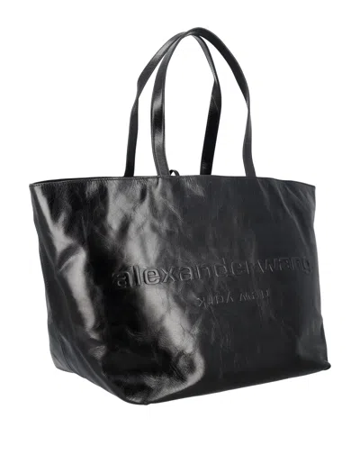 Alexander Wang Punch Tote Bag In Crackle Patent Leather