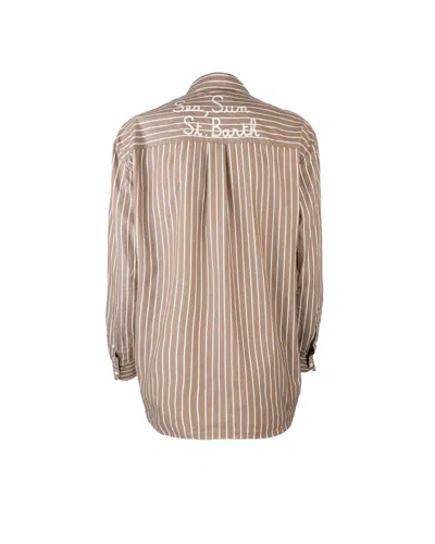 Mc2 Saint Barth Camicia Brigitte Marrone