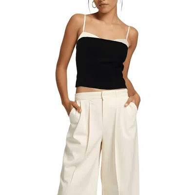 French Connection Womens Button Down Solid Strapless Top