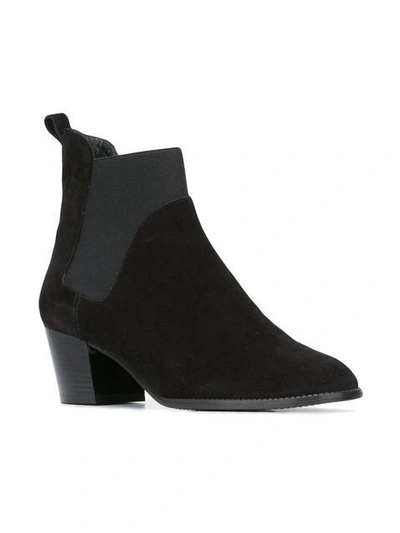 Shop Robert Clergerie 'marty' Ankle Boots - Black