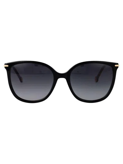 Carolina Herrera Full Frame Sunglasses In Neutral