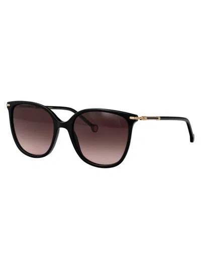 Carolina Herrera Full Frame Sunglasses In Neutral