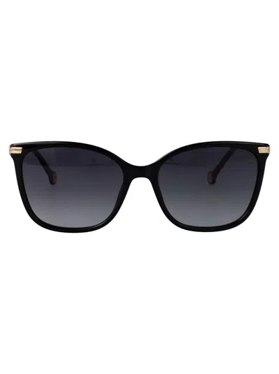 Carolina Herrera Full Frame Sunglasses In Neutral