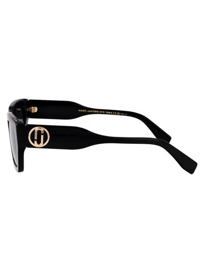 Marc Jacobs Black Acetate Sunglasses