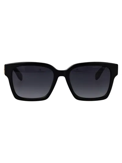 Marc Jacobs Black Acetate Sunglasses