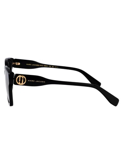 Marc Jacobs Black Acetate Sunglasses