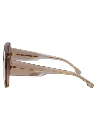Carrera Nude Gold Eco Polyamide Sunglasses In Brown