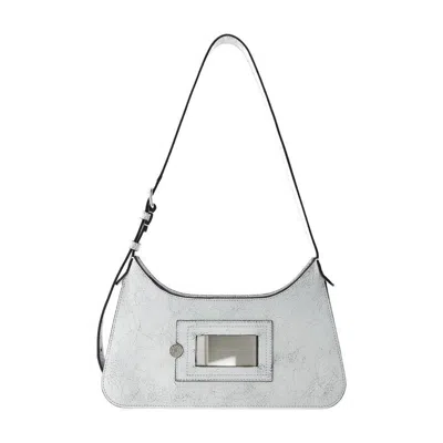 Acne Studios Platt Mini Crackle Hobo Bag