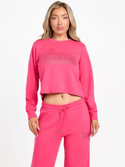 Guess Factory Linn Logo Crewneck Sweatshirt