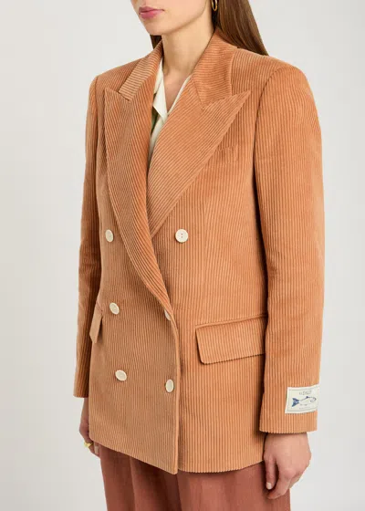 S.s. Daley Ss Daley Sylvia Double-breasted Corduroy Blazer