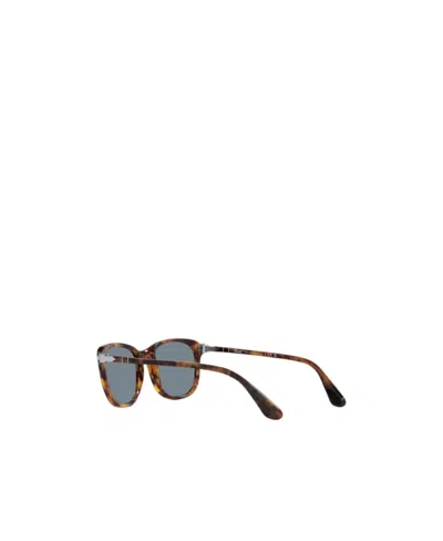 Persol Rectangular Frame Sunglasses In Brown