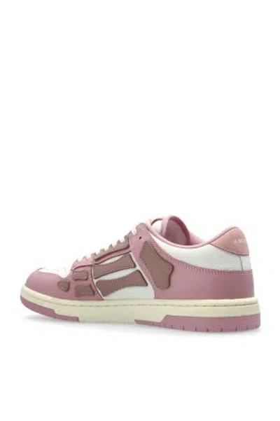Amiri Skel Top Low Women S Sneakers In Pink