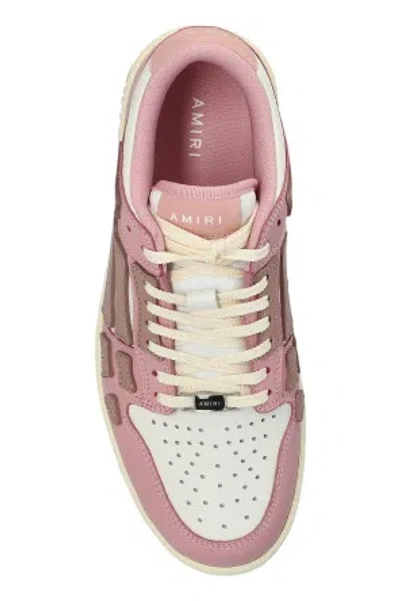 Amiri Skel Top Low Women S Sneakers In Pink
